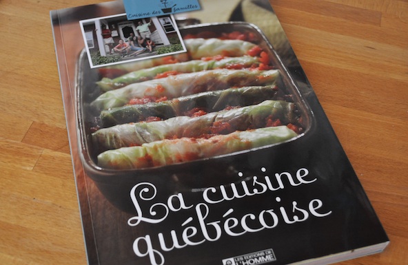 Livre "La cuisine québécoise"