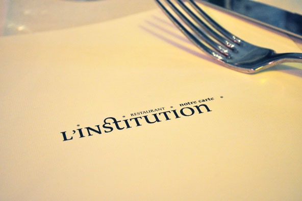 Restaurant L'Institution Lyon