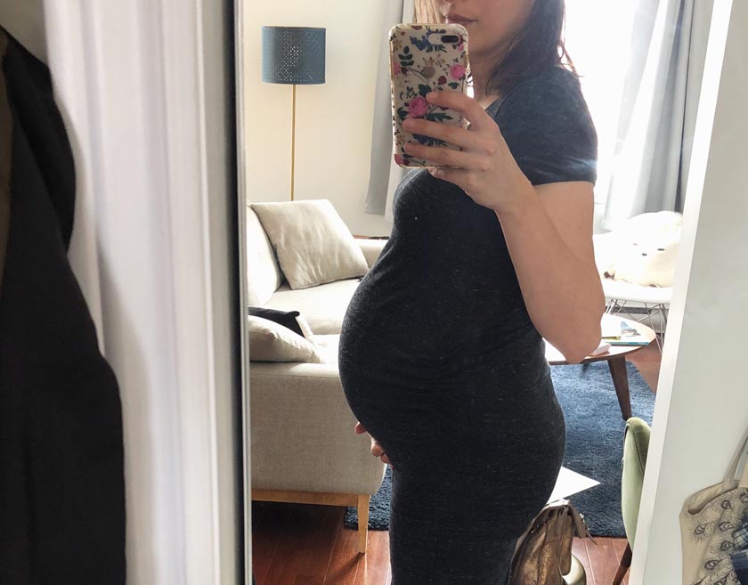 9 mois de grossesse