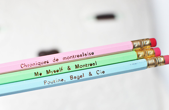 Crayons Me Myself & Montréal